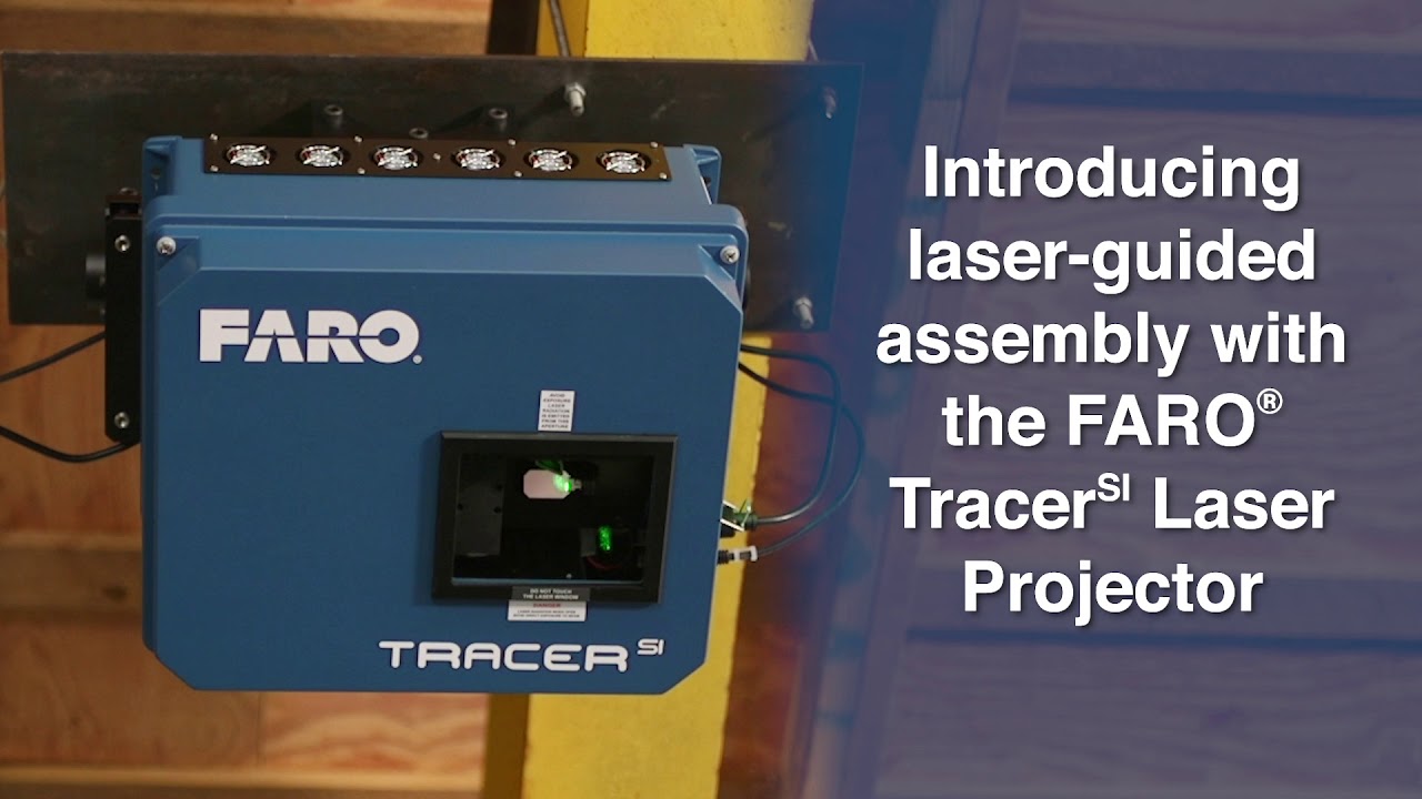 Faro Introduces Tracer Si For Projection And Inspection