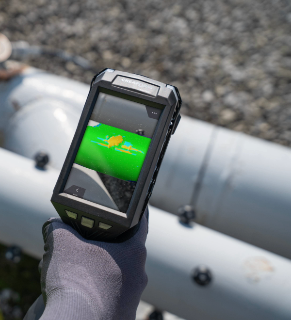 Vzdrževanje s 3d skenerjem